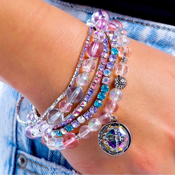 Paparazzi Jewelry - 💤🌻💤 DRAGONFLY❗️”DREAM ON DRAGONFLY” MULTI IRIDESCENT BRACELET ~ PAPARAZZI❗️